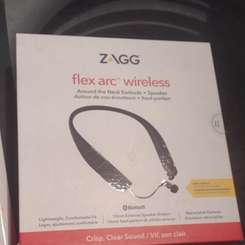 Flex Arc Wireless Neckband Earbuds - Black